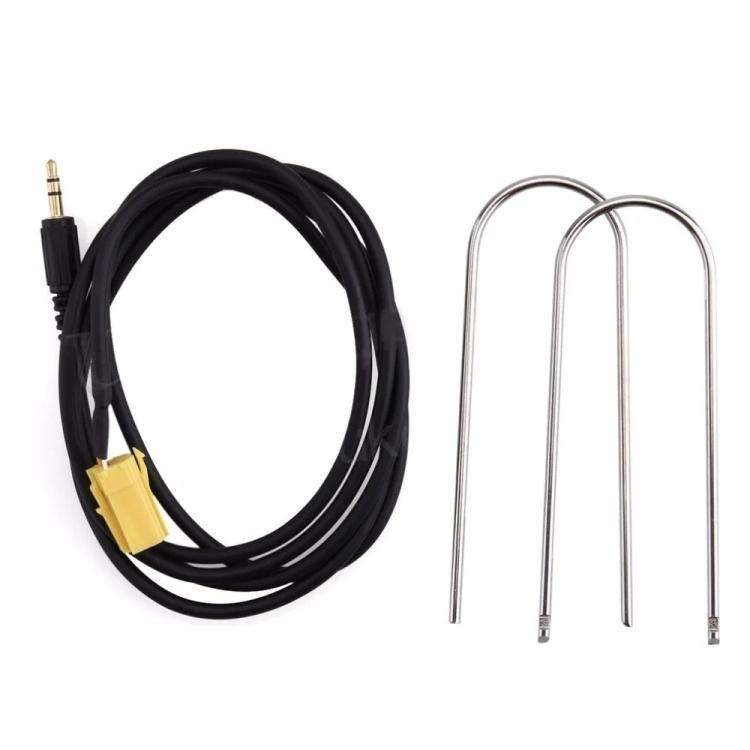 Car Audio AUX Adapter Cable + Tool for Alpine / Fiat / Lancia Buchse Stecker