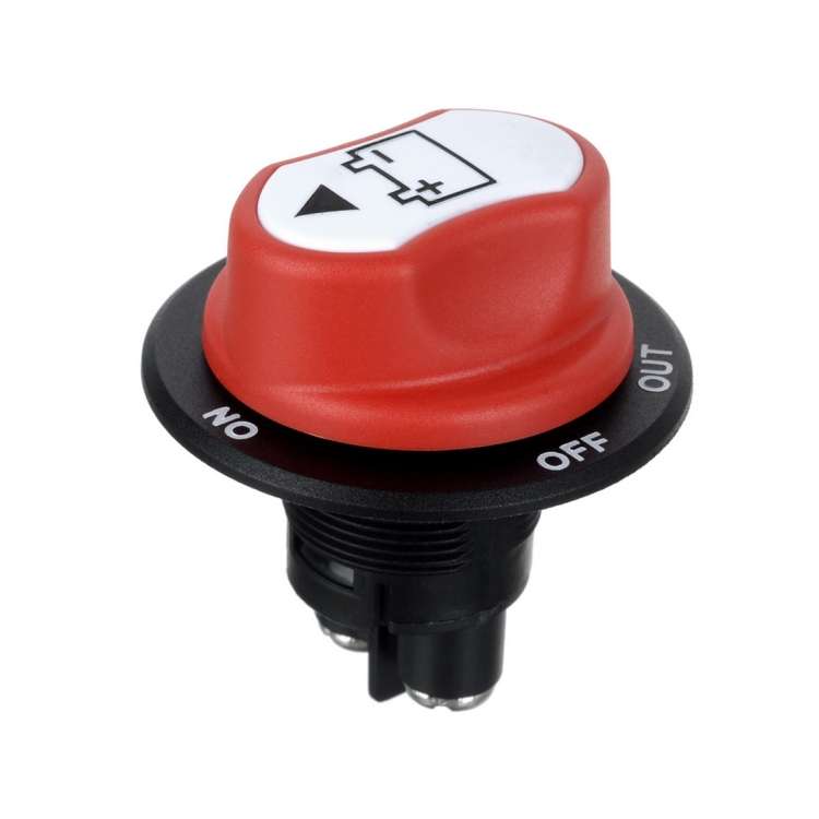Jtron On/Off Car Battery Switch Car Battery Master Switch MAX DC 50V 50A CONT 75A INT Use for Car...