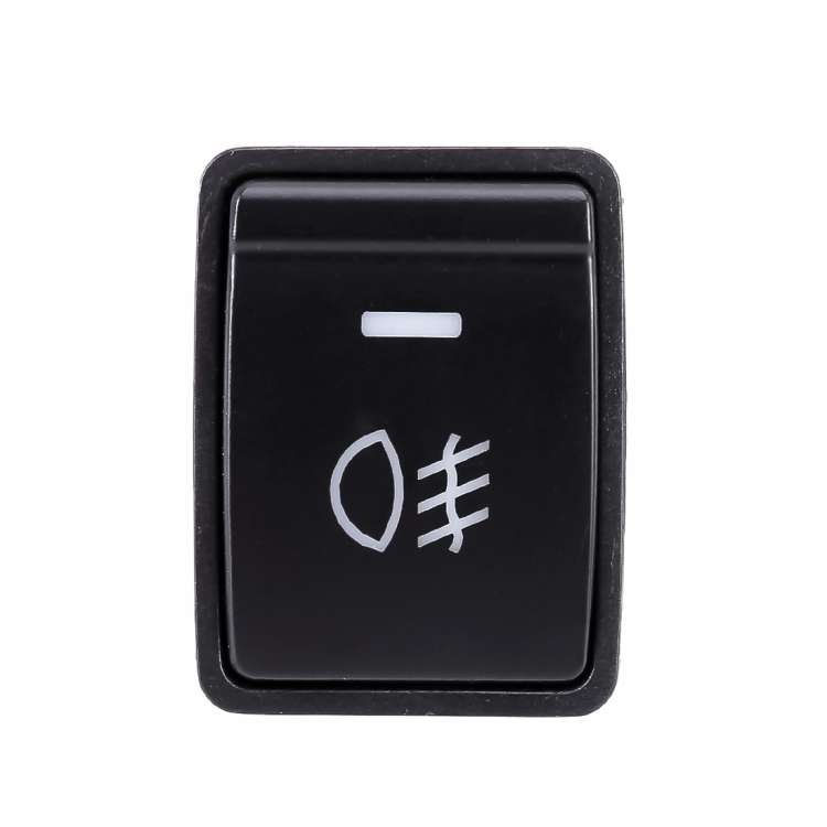 Car Fog Light 5 Pin On-Off Button Switch for Nissan Sylphy(Green Light)