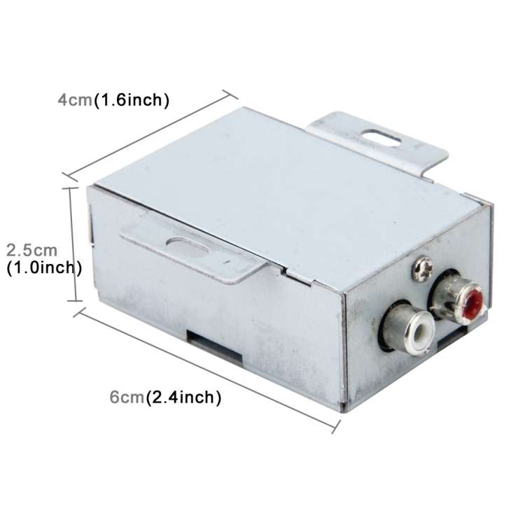 FQ-328 3.5mm Car RCA Amplifier Audio Noise Filter