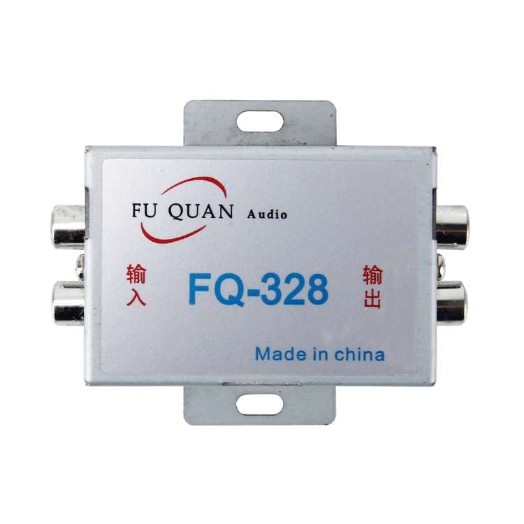 FQ-328 3.5mm Car RCA Amplifier Audio Noise Filter