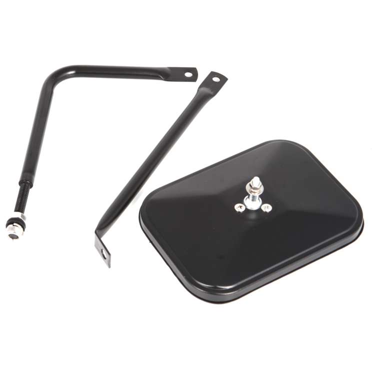 2 PCS Car Door Off Side View Mirror Rectangular Reversing Mirrors for Jeep Wrangler JL 2018