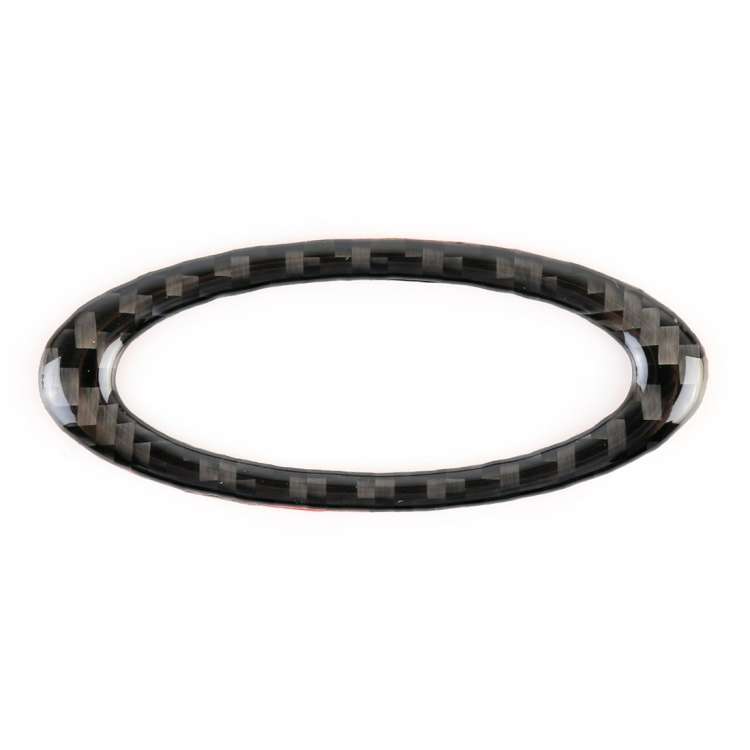 Car Carbon Fiber Steering Wheel Frame Decorative Sticker for Ford New Mondeo 2013-2019