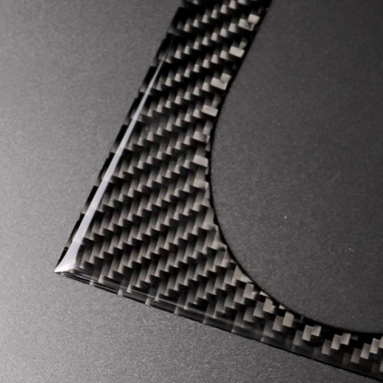 Car Carbon Fiber Gear Position Panel Decorative Sticker for Audi 2017-2018 A4L / 2017-2018 A5 / 2...