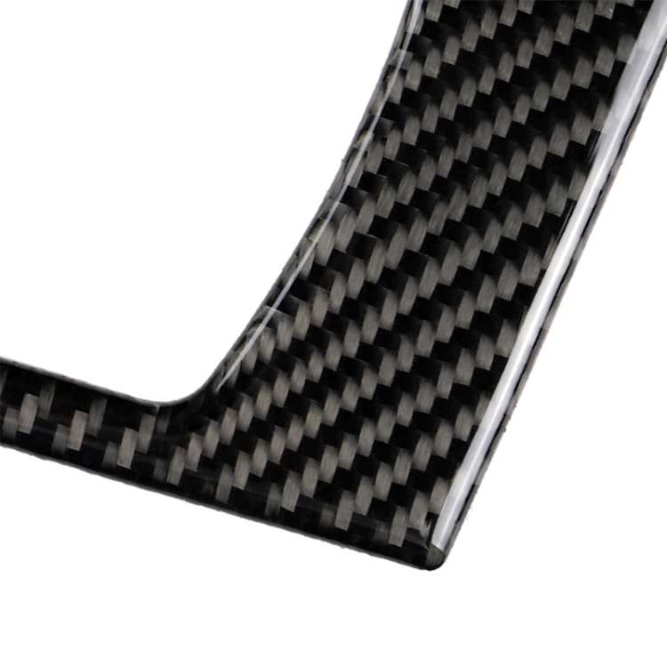 Car Carbon Fiber Central Control CD Panel Three Color Decorative Sticker for BMW Z4 2009-2015