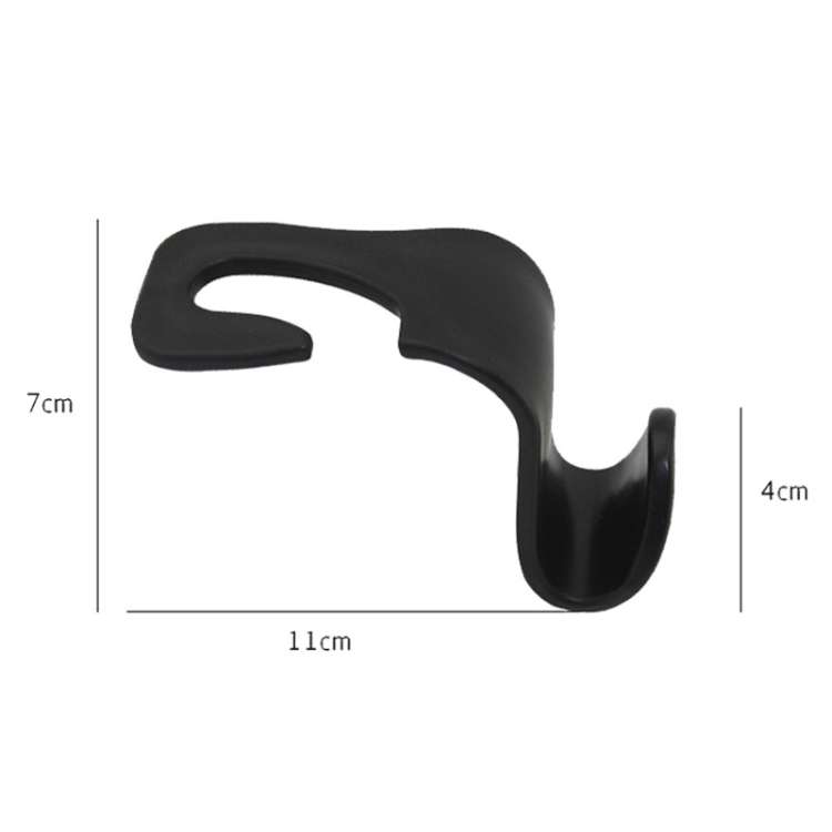 2pcs Car Back Seat PP Hook