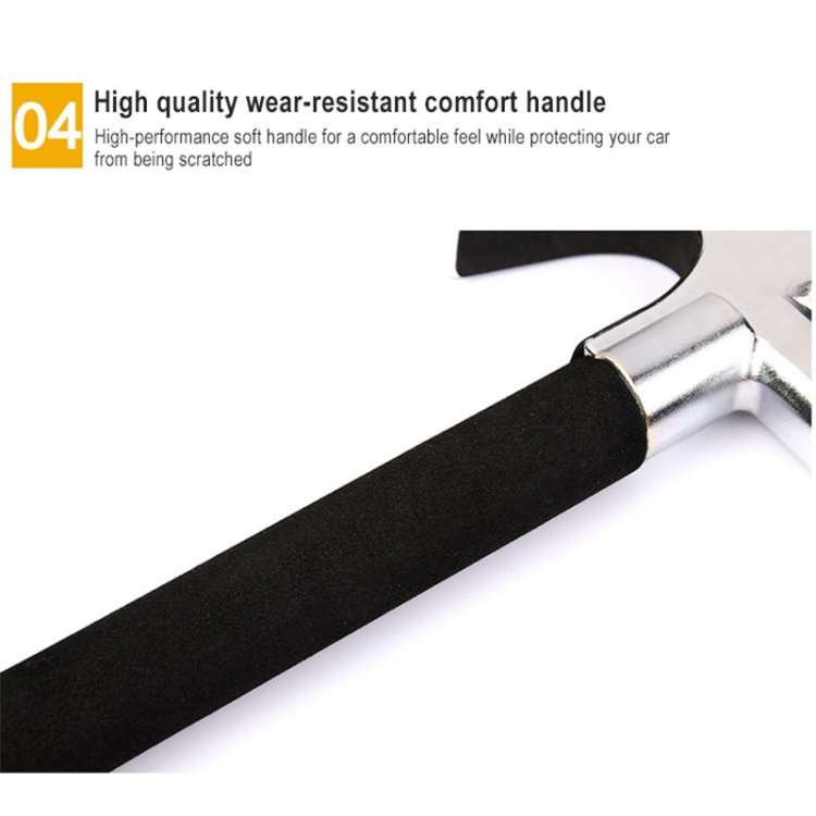 Car Adjustable Telescopic U Shape Steering Wheel Lock Anti-theft