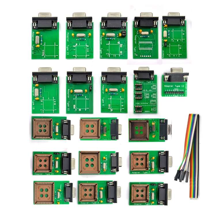 UPA V1.3 Car USB Programmer ECU Chip Tuning Eeprom Small Board Full Set