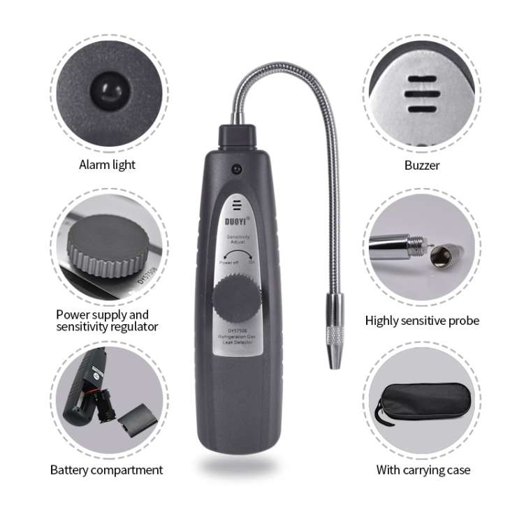 DUOYI DY5750B Car Air Conditioner Leak Detector