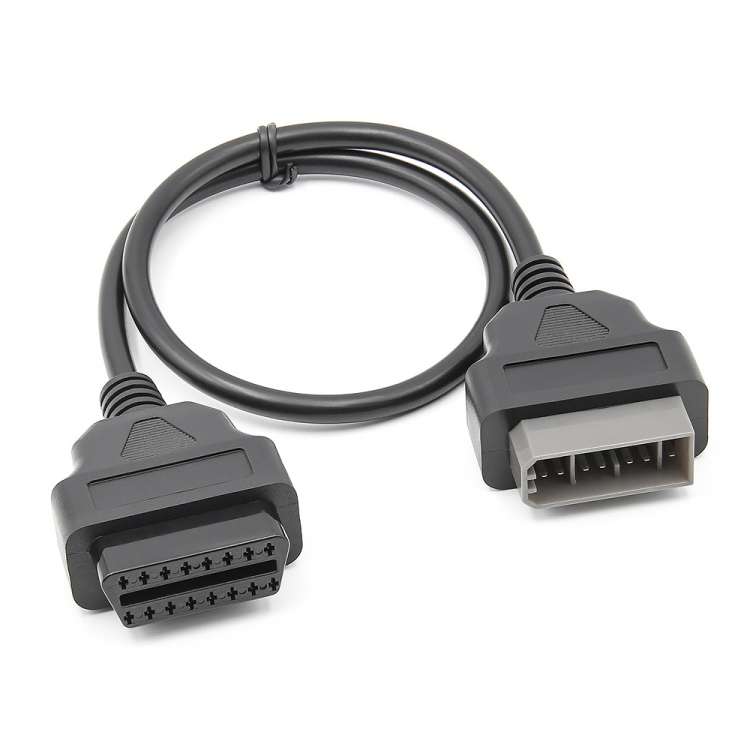 14Pin to 16Pin Car OBD2 Conversion Cable OBDII Diagnostic Adapter Cable for Nissan