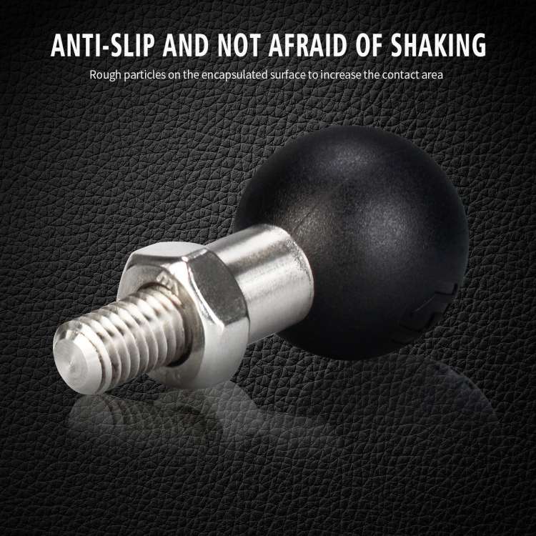 WUPP PJ-416A1 YF-213 Motorcycle Rearview Mirror Mount M8 Bracket Fixed Ball Head