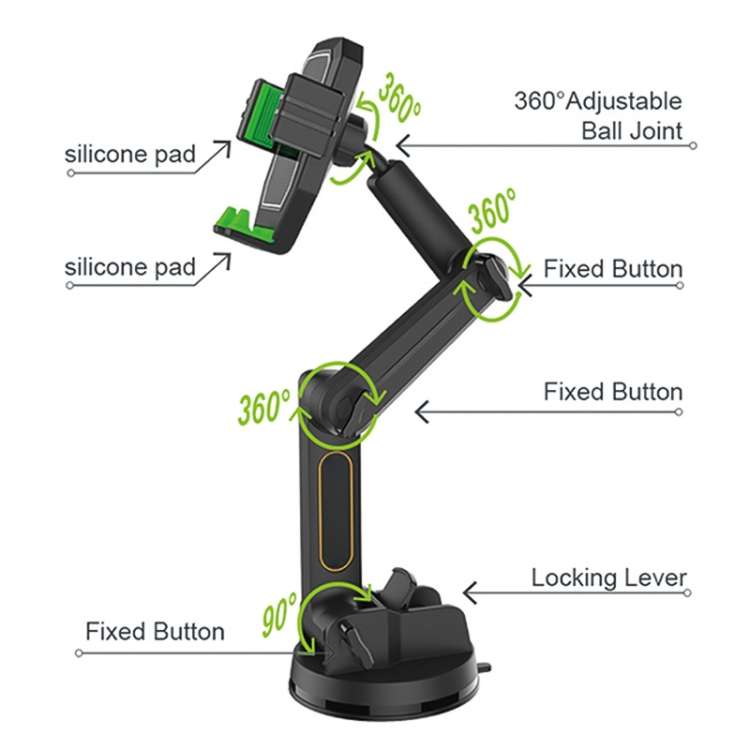Truck Suction Cup Mobile Phone Holder