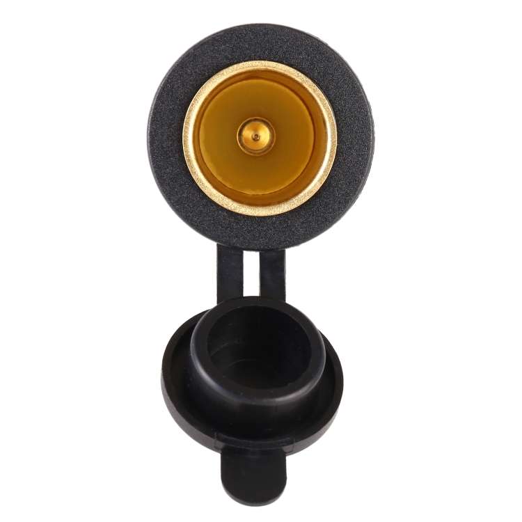 Car Cigarette Lighter Female Socket Plug Connector with Cover