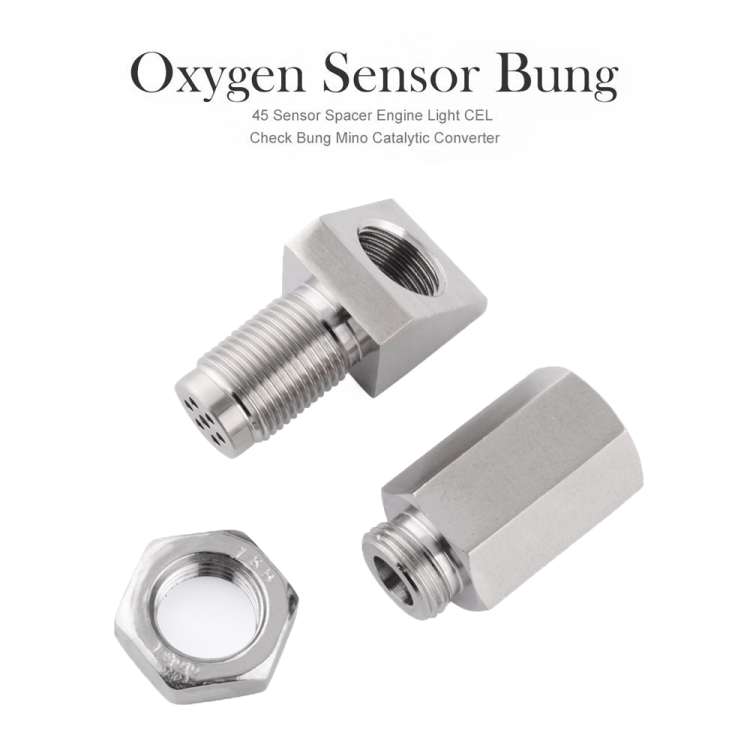 Car 45 Degree Oxygen Sensor M18x1.5 Adapter