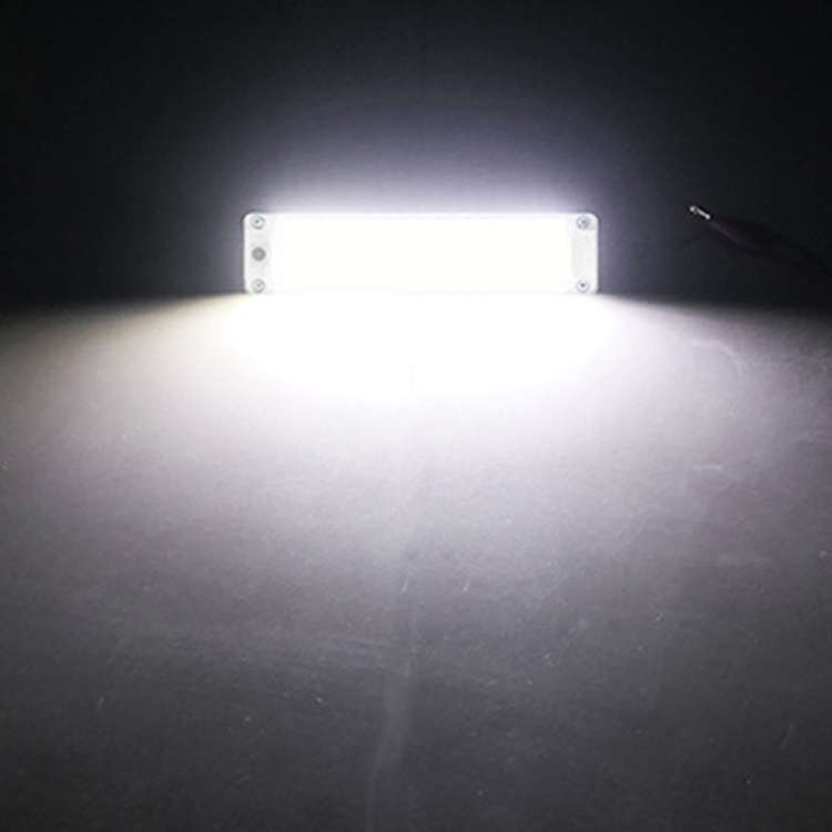 2 PCS ZS-3347 DC12-24V High Bright 108 COB Lamp Beads Car Dome Light Cabin Light Bar