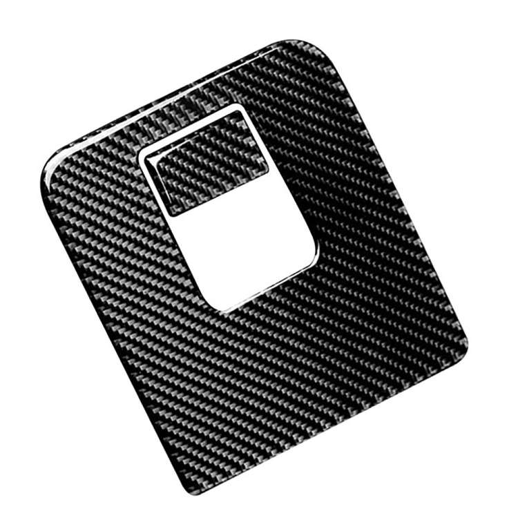 Car Carbon Fiber Storage Box Panel Solid Color Decorative Sticker for BMW G01 X3 2018-2020 / G02 ...
