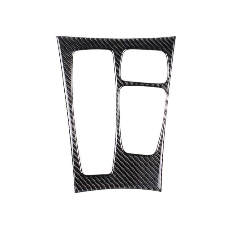 Car Carbon Fiber Solid Color Gear Panel Decorative Sticker for BMW X5 2008-2013 / X6 2009-2014, L...