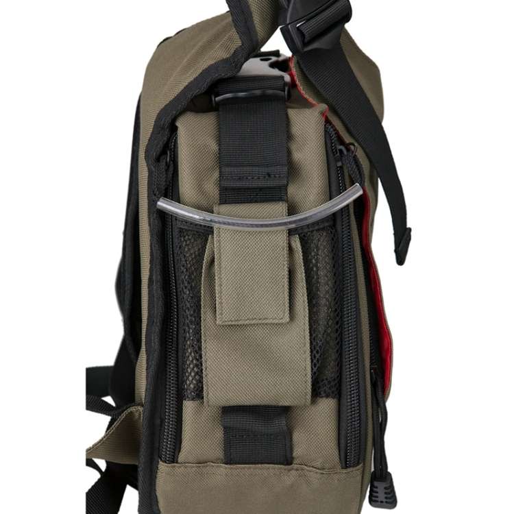 CADEN Triangle Shape Tscope Sling Shoulder Cross Digital Camera Bags Case Soft Bag with Rain Cove...