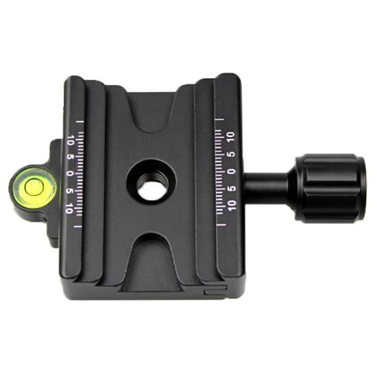 FCD-1 Dual-use Knob Quick Release Clamp Adapter Plate Mount for 39mm Arca / 32mm SLIDEFIX Quick R...