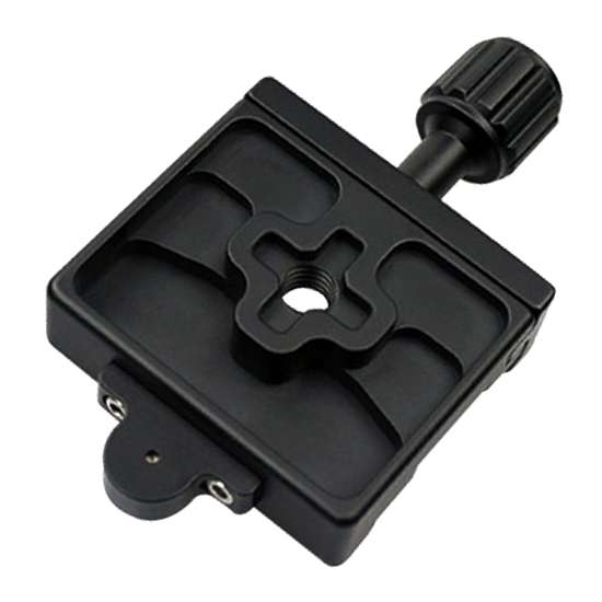 FMA-60 Dual-use Knob Quick Release Clamp Adapter Plate Mount for Arca Swiss / RRS / SUNWAYFOTO Qu...
