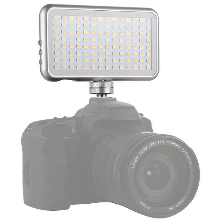 LED-013 Pocket 112 LEDs Professional Vlogging Photography Video &amp; Photo Studio Light with OLE...
