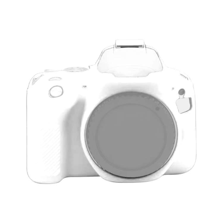 For Canon EOS 200D / EOS 200D Mark II Soft Silicone Protective Case, For Canon EOS 200D, For Cano...