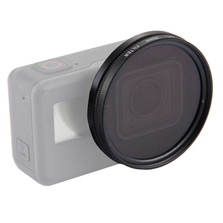 52mm 3 in 1 Round Circle CPL Lens Filter with Cap for GoPro HERO7 Black/6 /5