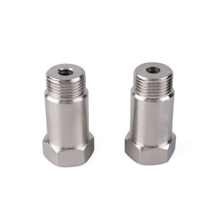 2 PCS Car 45mm Oxygen Sensor Adapter Oxygen Extension Modified Connector M18x1.5