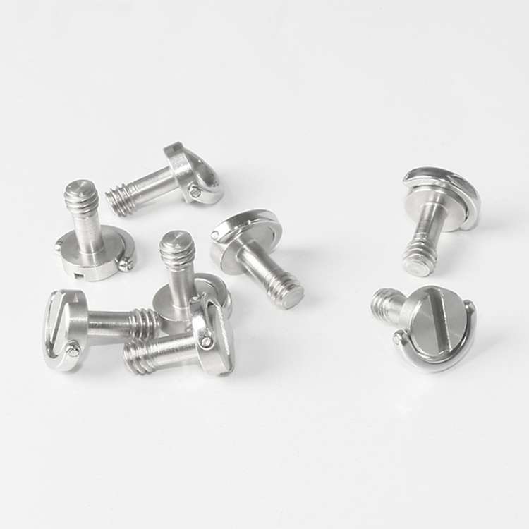 BEXIN LS095 2 PCS D Ring Screws Camera Plate Mount 1/4 inch Quick Release Screws