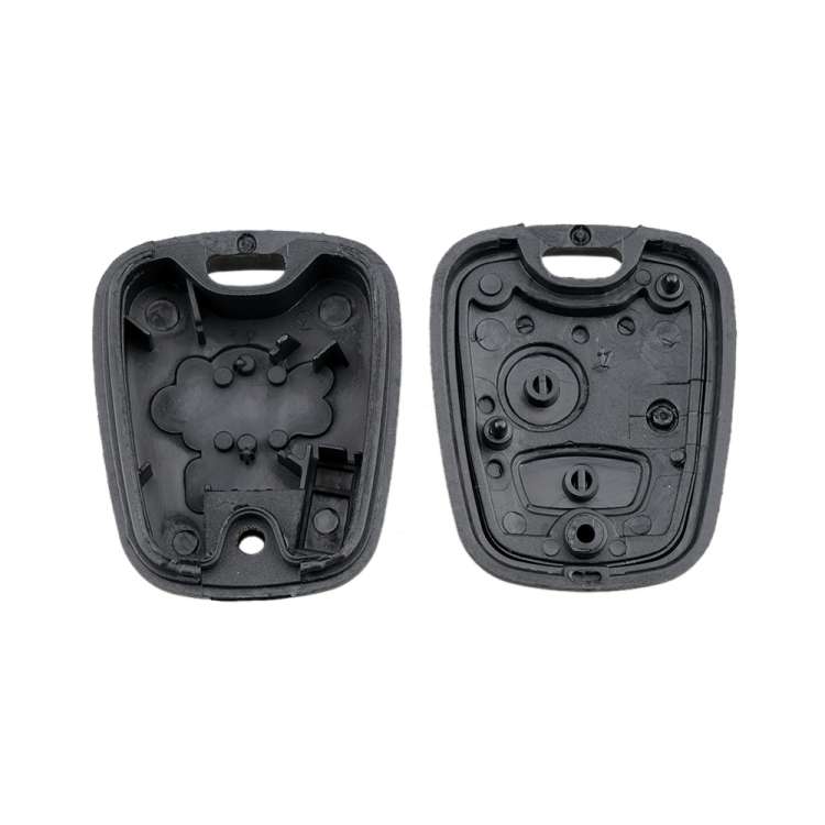 Car Key Case for Peugeot 2-button Straight Board with 206 Socket, without Blade