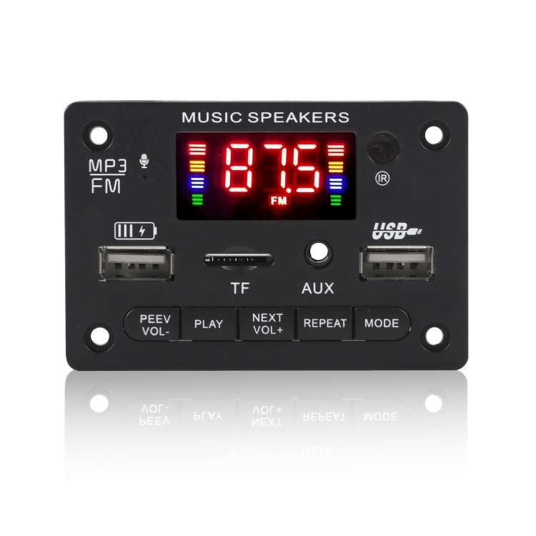 JX-810BT Car 12V Audio MP3 Player Decoder Board FM Radio USB, with Bluetooth / Remote Control / R...