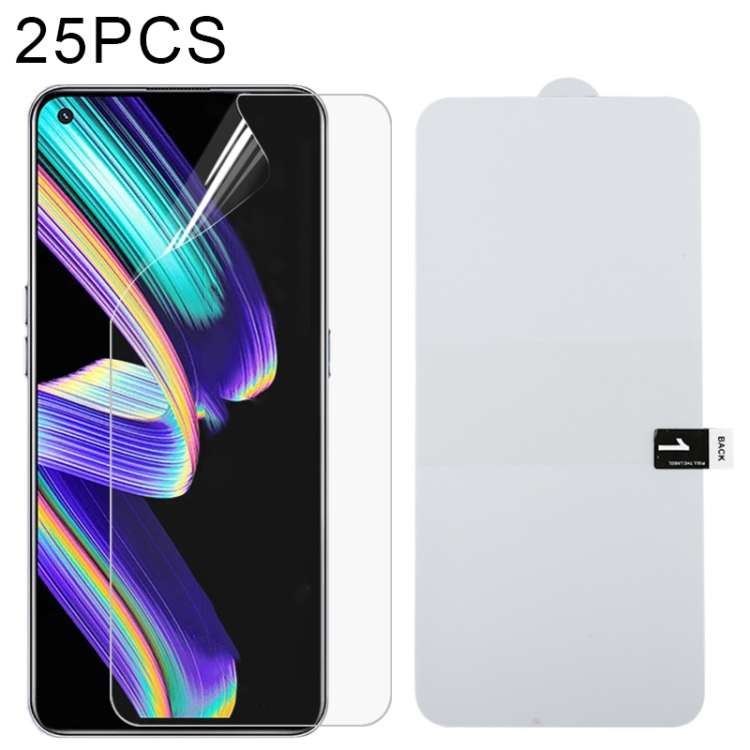 For OPPO Realme GT Neo / GT Neo Flash / GT Neo2T 25 PCS Full Screen Protector Explosion-proof Hyd...