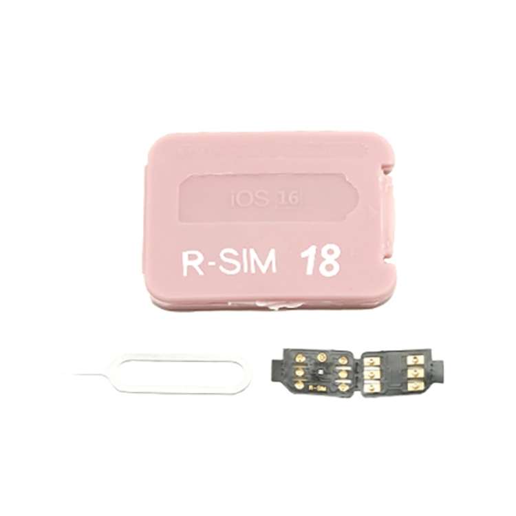 R-SIM 18+ Turns Locked Into Unlocked iOS16 System Universal 5G Unlocking Card