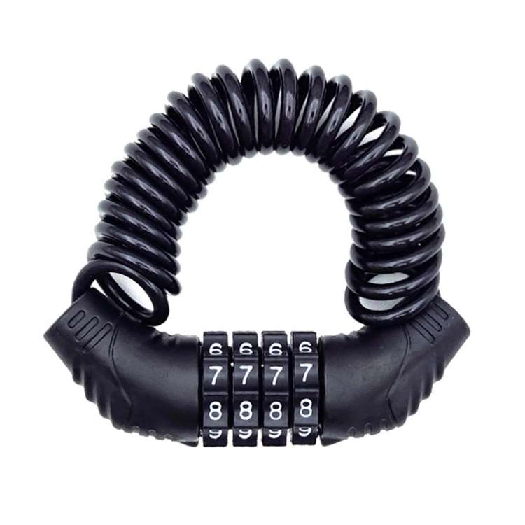 Portable Bicycle Lock Anti-theft Password Lock, 4 Digit