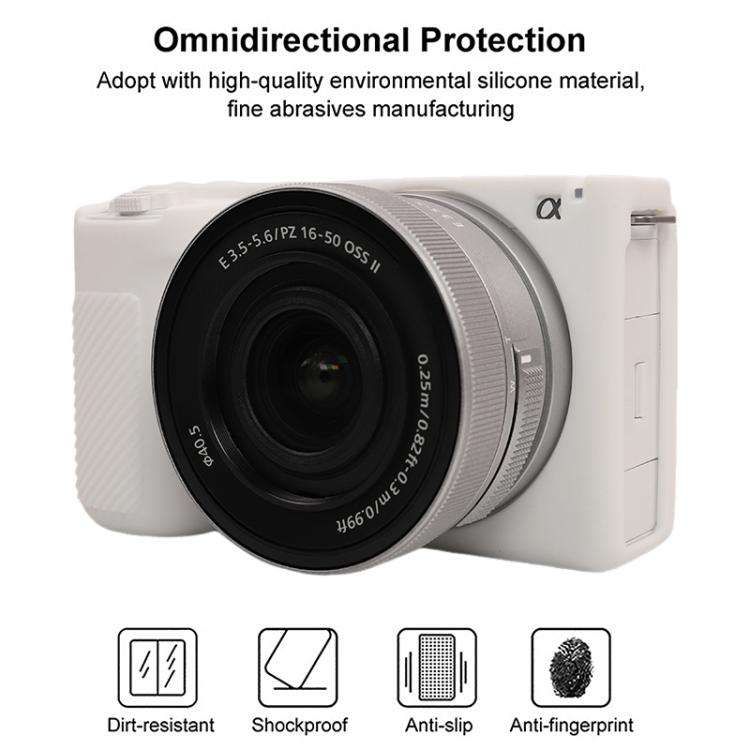 Glossy Soft Silicone Protective Case, For Sony ZV-E10 II / ZV-E10M2