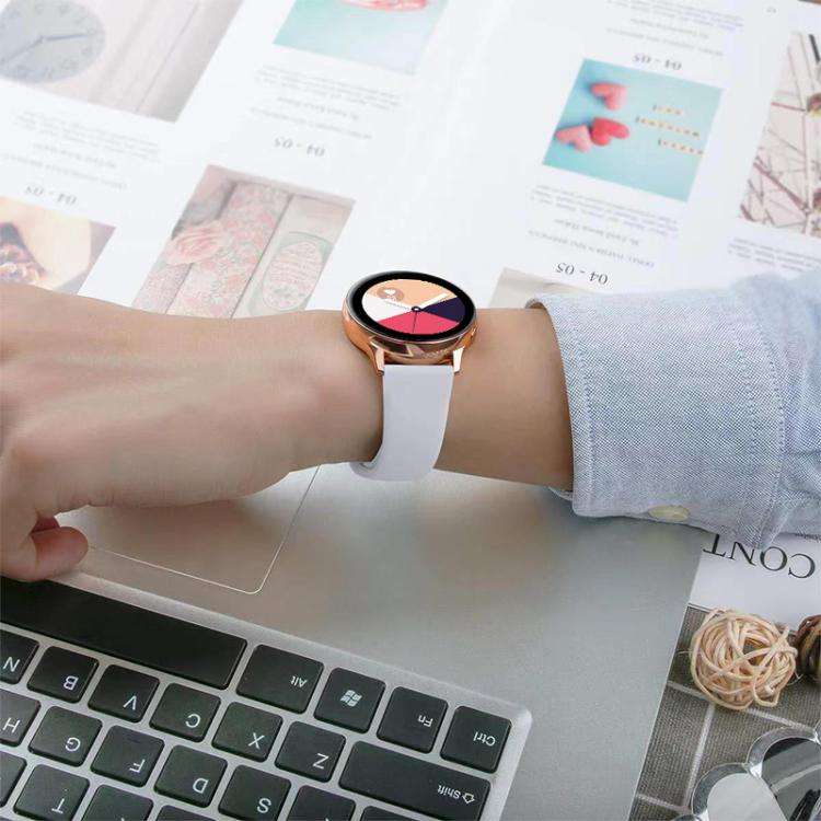 xDfind Pure Color Silicone Watch Band, 20mm, 22mm