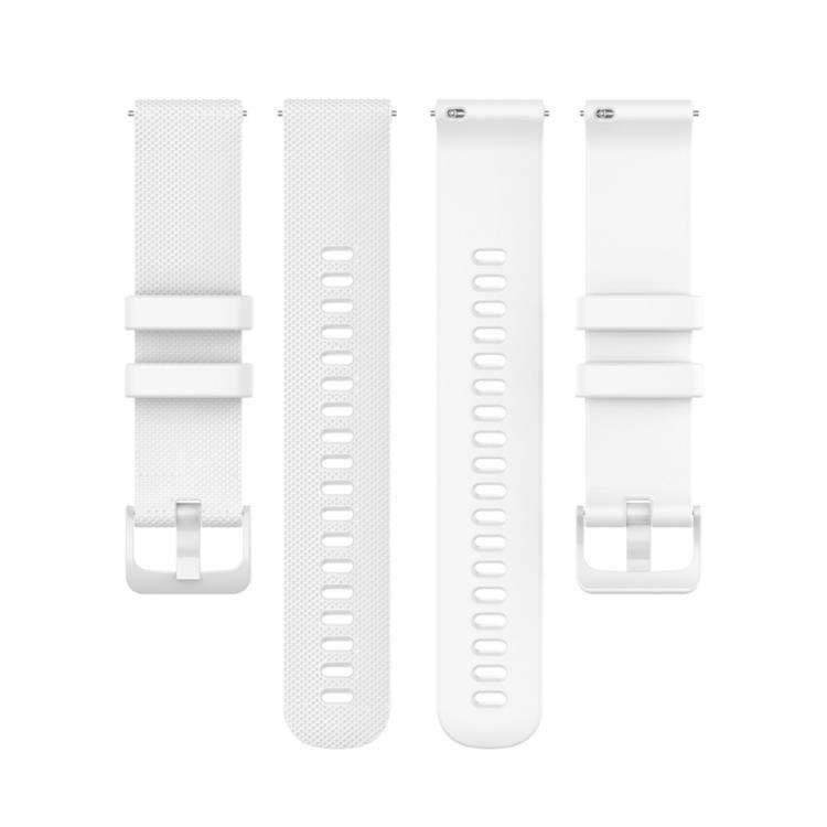 xDfind Small Plaid Solid Color Silicone Watch Band, 18mm For Garmin Venu 2S / Move 3S / Active S,...