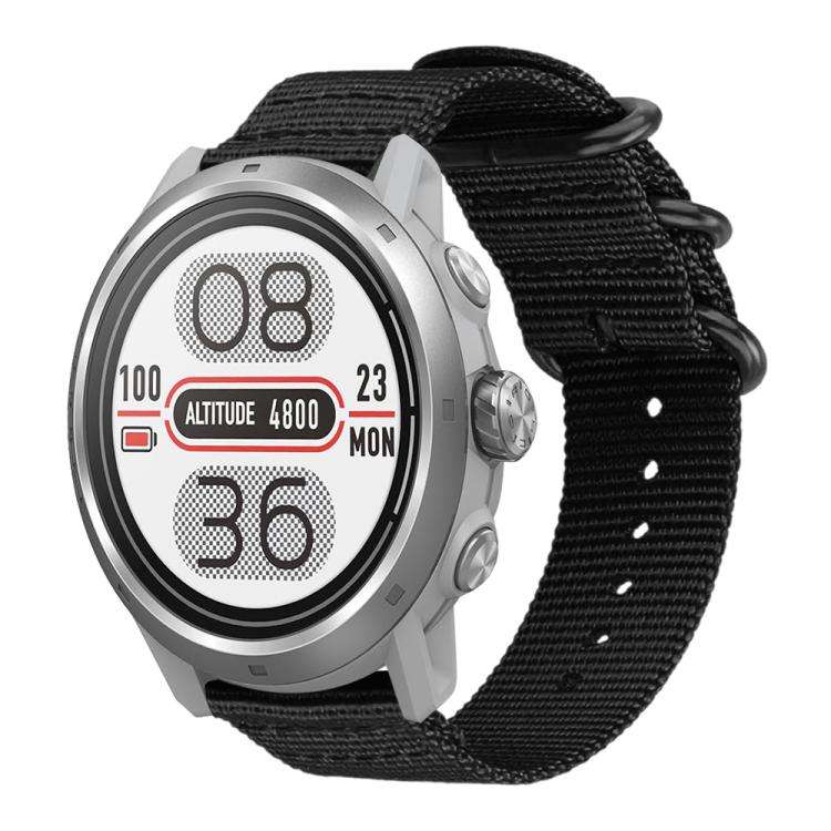 xDfind Ring Buckle Nylon Canvas Watch Band, 18mm, 22mm, 20mm, 24mm