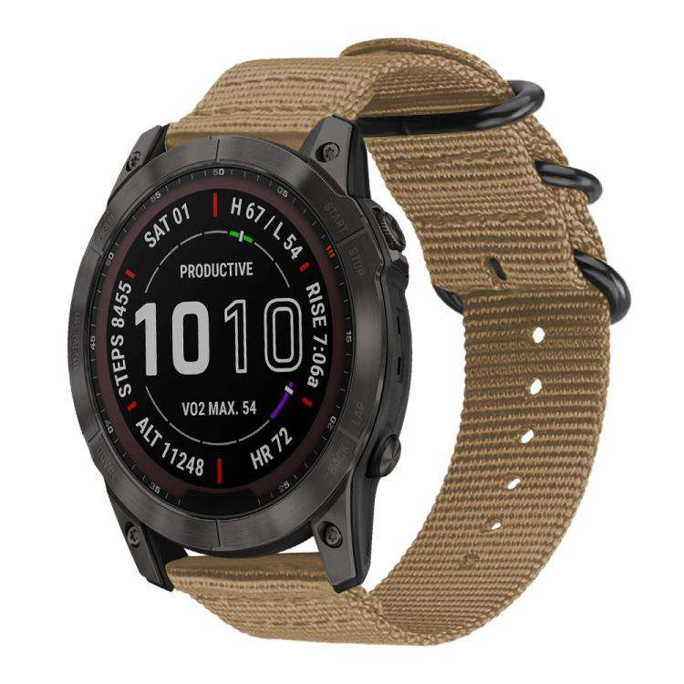 xDfind Ring Buckle Nylon Canvas Watch Band, 18mm, 22mm, 20mm, 24mm