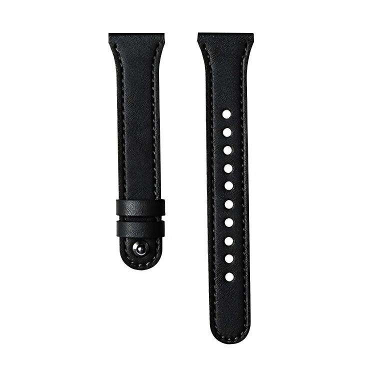 xDfind Double Ring Single Rivet Genuine Leather Watch Band, 20mm, 22mm