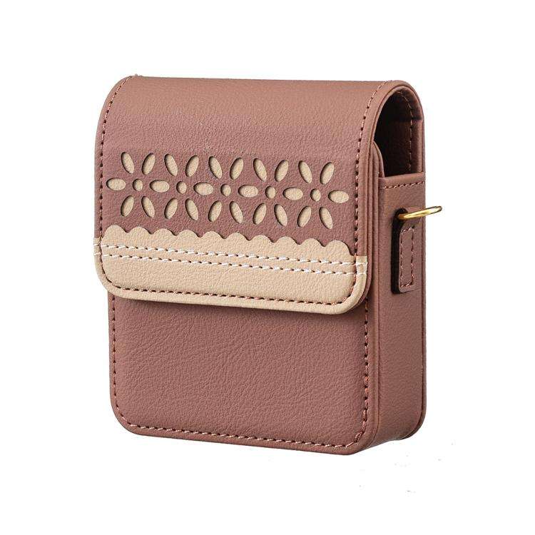 BFB13 BINFEN Color Flowers Crossbody Flip Phone Leather Bag