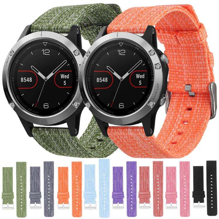 xDfind Nylon Canvas Watch Band, 18mm, 20mm, 22mm