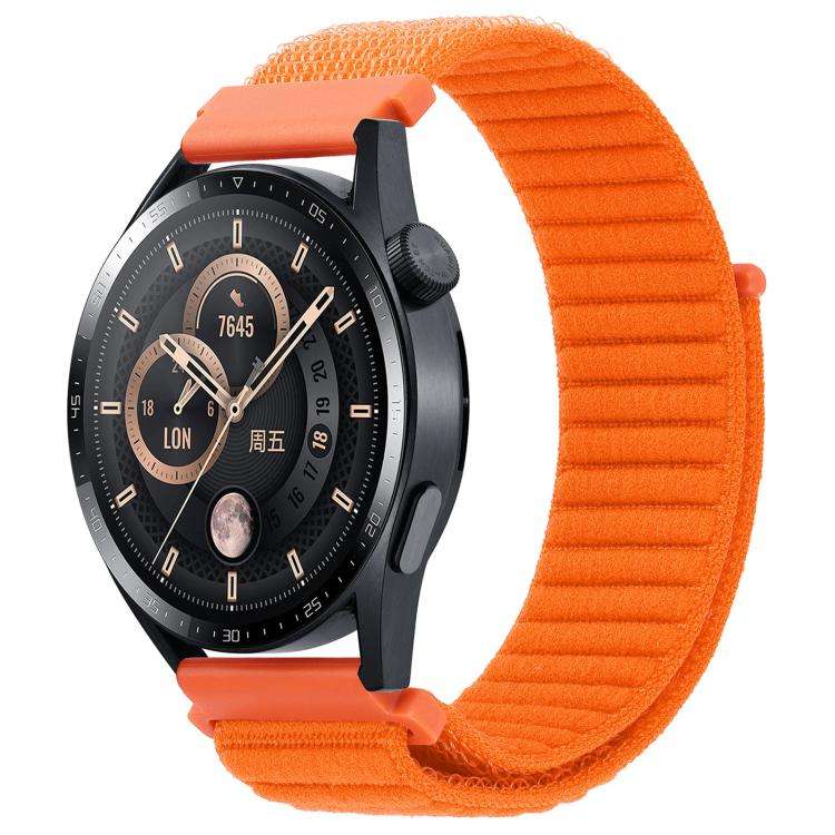 xDfind Wave Texture Nylon Hook and Loop Fastener Watch Band, 20mm, 22mm