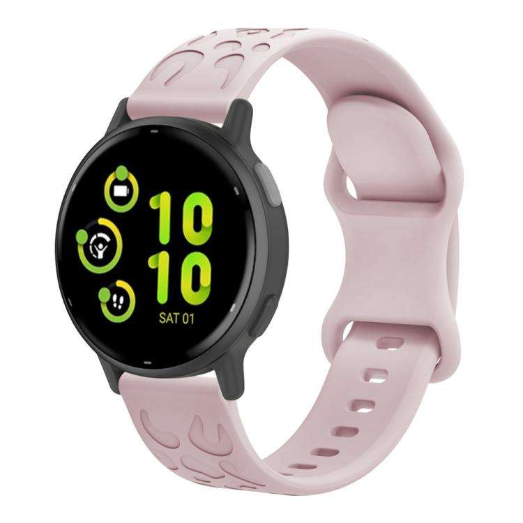 xDfind Leopard Print Silicone Watch Band, 18mm, 20mm, 22mm