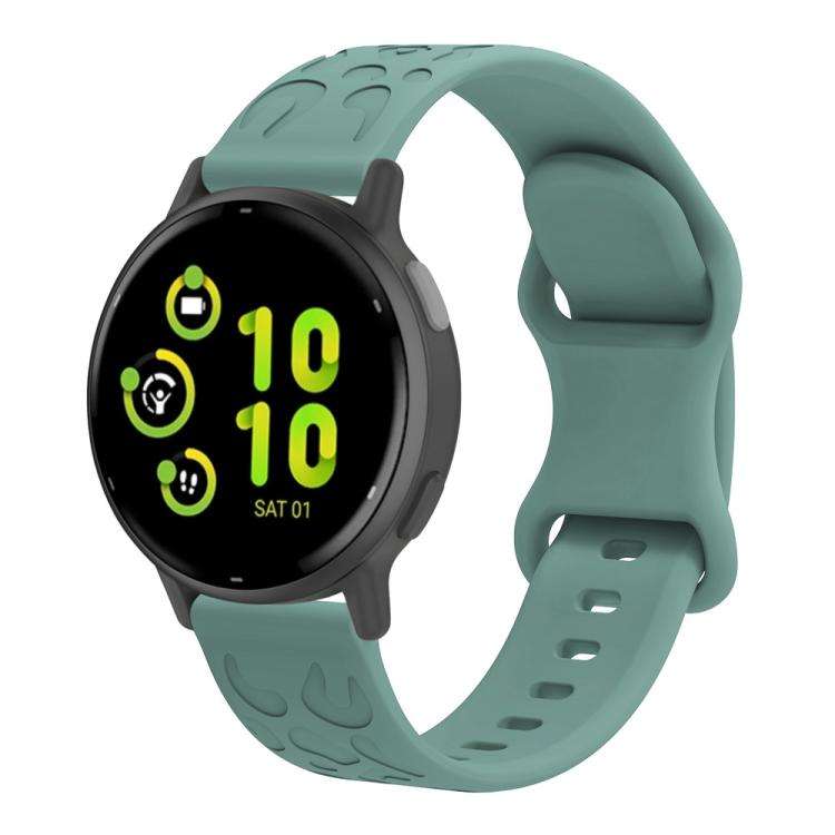 xDfind Leopard Print Silicone Watch Band, 18mm, 20mm, 22mm