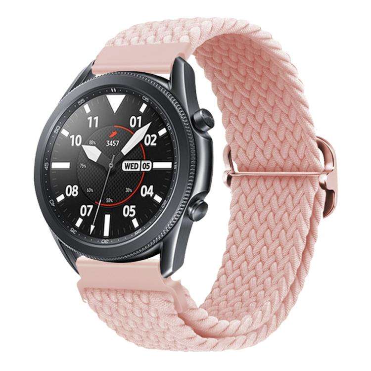 xDfind Sliding Buckle Nylon Braided Watch Band, 20mm, 22mm