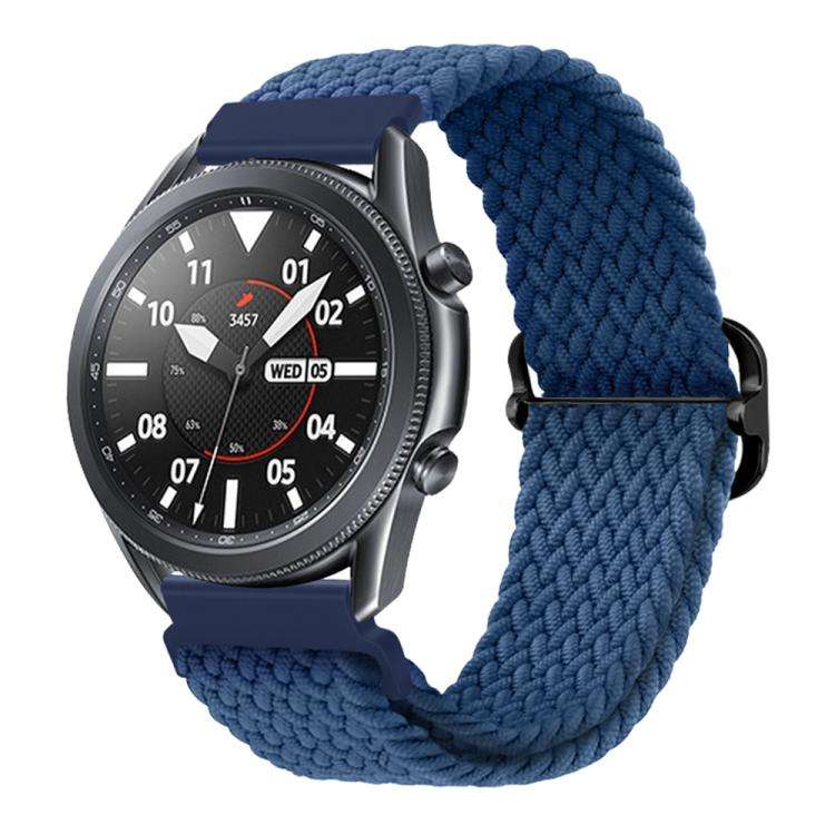 xDfind Sliding Buckle Nylon Braided Watch Band, 20mm, 22mm