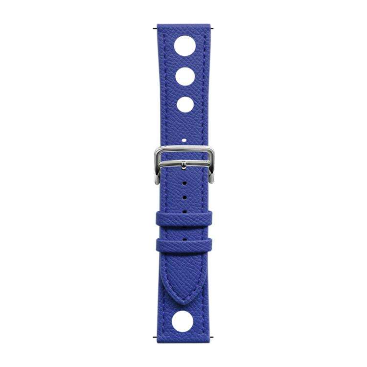 xDfind Flat-head Hole Palm Texture Vegan Leather Watch Band, 20mm, 22mm