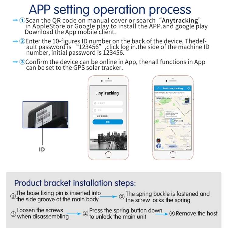 RF-V34 Sheep Cow Cattle Livestock IP67 Waterproof Solar GSM GPS WiFi Tracking without Fixed Botto...