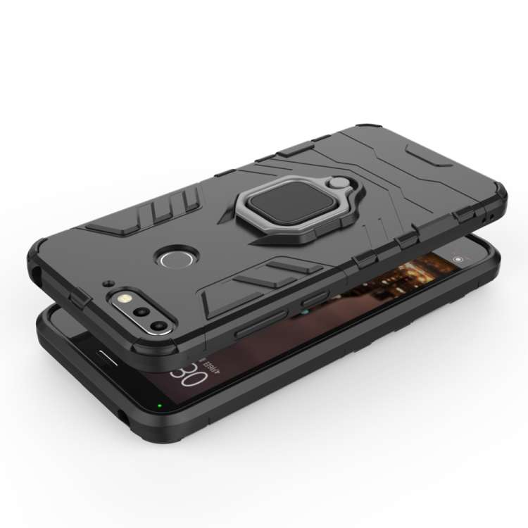 PC + TPU Shockproof Protective Case for Huawei Honor 7A, with Magnetic Ring Holder, For Huawei Ho...